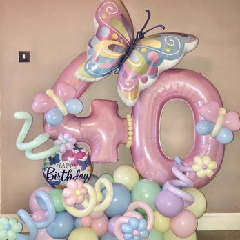 Balloon Malloon - Pastel color sculpture - Balloon Services Near Me - Waldwick, New Jersey