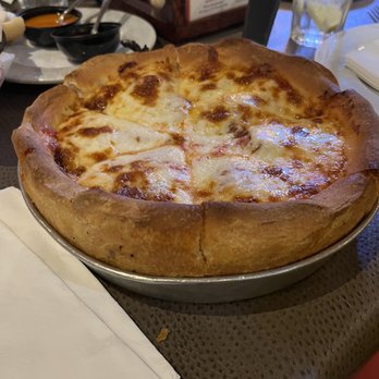 Connie's Pizza - Deep Dish pepperoni pizza - Pizza Near Me - Chicago, Illinois