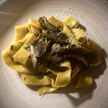 Il Nido - Pappardelli with Morel mushrooms (1/2 app) - Desserts Near Me - Marlboro, New Jersey