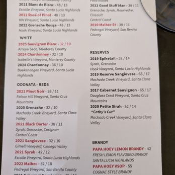 Odonata Wines - Full wine list as of 5/21/2026 - Wineries Near Me - Salinas, California Odonata Wines - Full wine list as of 5/21/2026 - Wineries Near Me - Salinas, California