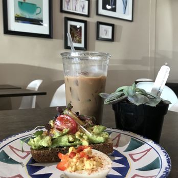 Inner Circle Cafe - Avocado Toast with Deviled Eggs - Coffee & Tea Near Me - Scottsdale, Arizona