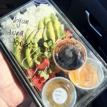 Blue Sushi Sake Grill - Vegan Tuna Tower - Sushi Bars Near Me - Surprise, Arizona Blue Sushi Sake Grill - Vegan Tuna Tower - Sushi Bars Near Me - Surprise, Arizona