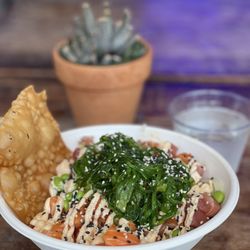 Kanaloa Seafood - Half and Half (Salmon and Tuna) Poke Bowl
