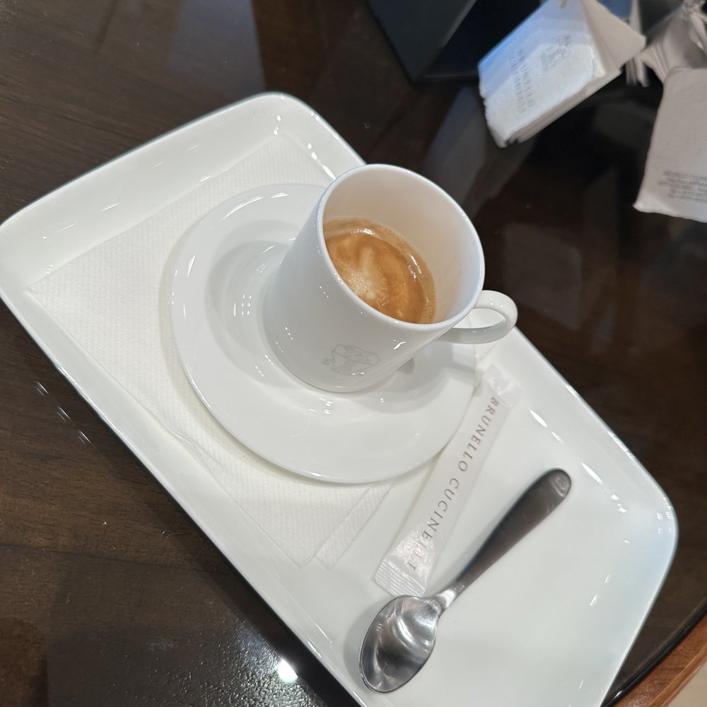 Brunello Cucinelli - Their espresso. Please try it! - Accessories Near Me - Palo Alto, California