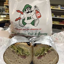 Tuna salad sandwich. They really put a lot tuna in their sandwiches. Tuna salad sandwich. They really put a lot tuna in their sandwiches.