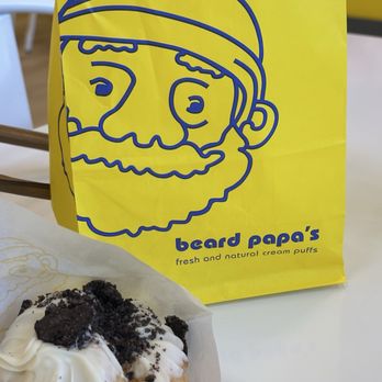 Beard Papa's - Oreo Shell Cream Puff - Desserts Near Me - Tracy, California