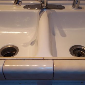 Miracle Method - The sink looks much better than the photo. The lighting makes it look dark. - Refinishing Services Near Me - Pacheco, California Miracle Method - The sink looks much better than the photo. The lighting makes it look dark. - Refinishing Services Near Me - Pacheco, California