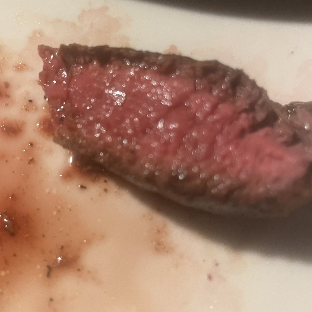 Undercooked ahh sirloin