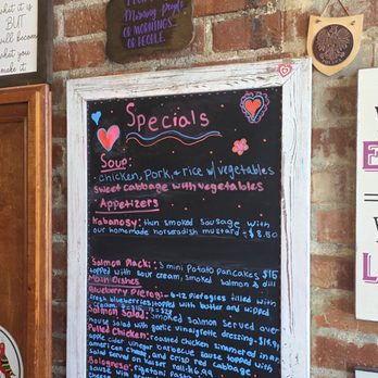 Eva's European Sweets - Specials board - Polish Near Me - Syracuse, New York Eva's European Sweets - Specials board - Polish Near Me - Syracuse, New York