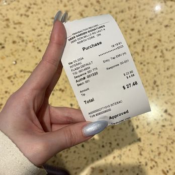Deer Garden Signatures - They added 20% tip automatically - Noodles Near Me - Toronto, Ontario Deer Garden Signatures - They added 20% tip automatically - Noodles Near Me - Toronto, Ontario