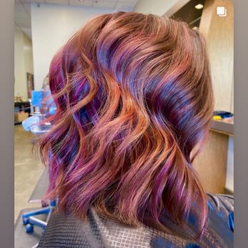 Gold & Braid - This color melt balayage with pinks and purples by Erica Hawthorne (@ericahairoc on IG) is everything! - Hair Stylists Near Me - San Juan Capistrano, California Gold & Braid - This color melt balayage with pinks and purples by Erica Hawthorne (@ericahairoc on IG) is everything! - Hair Stylists Near Me - San Juan Capistrano, California