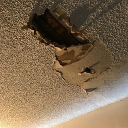 The water leaked that was suppose to not have a leak after repairing the balcony