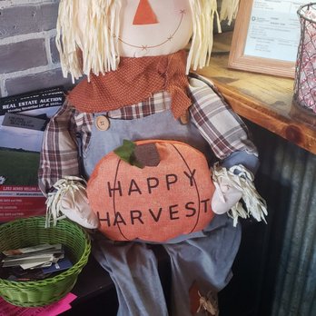 Norm’s Cafe - a scare with a happy harvest sign - American Near Me - Salina, Oklahoma