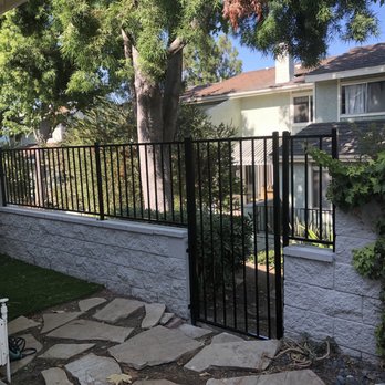 Steve's Iron - After: Beautiful, sturdy, secure fence and gate! - Fences & Gates Near Me - San Clemente, California Steve's Iron - After: Beautiful, sturdy, secure fence and gate! - Fences & Gates Near Me - San Clemente, California