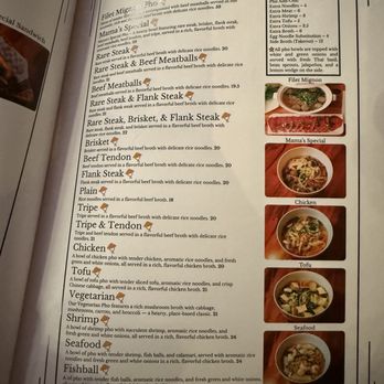 Mama Pho - Menu - Vietnamese Near Me - Honolulu, Hawaii