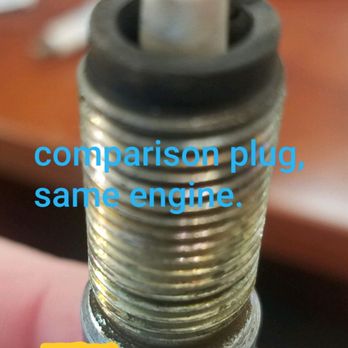 Ken Grody Ford - What the other plugs (not cross threaded) look like - Car Dealers Near Me - Redlands, California