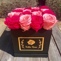Bella Rose - Our "Celebrity" line of eternal roses in a gorgeous gift box. The ultimate gift that the recipient will enjoy ALL YEAR!