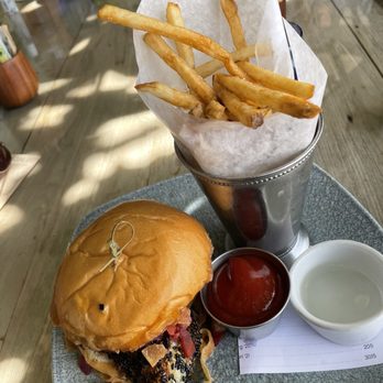 Hau Tree - The awesome Fish Sandwich which will forever be in your memory after the first bite - Seafood Near Me - Honolulu, Hawaii
