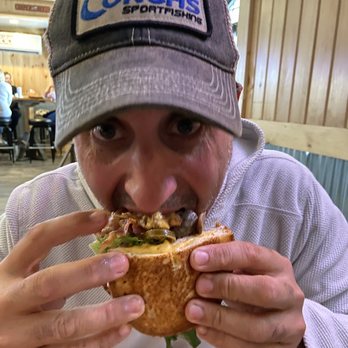 Kaiser's Limestone Tavern - Attack Burger for my buddy. - Bars Near Me - Oak Harbor, Ohio Kaiser's Limestone Tavern - Attack Burger for my buddy. - Bars Near Me - Oak Harbor, Ohio
