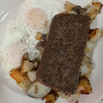 Werner's - Over-easy eggs and scrapple - Breakfast & Brunch Near Me - Baltimore, Maryland Werner's - Over-easy eggs and scrapple - Breakfast & Brunch Near Me - Baltimore, Maryland