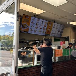Joya Taqueria - Snapshot from outside looking at the counter