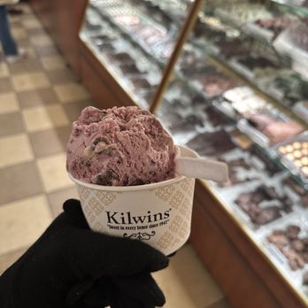 Kilwins - Blueberry waffle cone ice cream - Ice Cream & Frozen Yogurt Near Me - Annapolis, Maryland