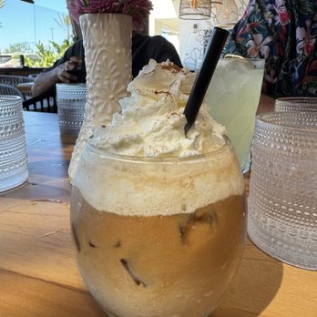 Pradera Brunch - Iced coffee with oat milk - Breakfast & Brunch Near Me - Costa Mesa, California Pradera Brunch - Iced coffee with oat milk - Breakfast & Brunch Near Me - Costa Mesa, California