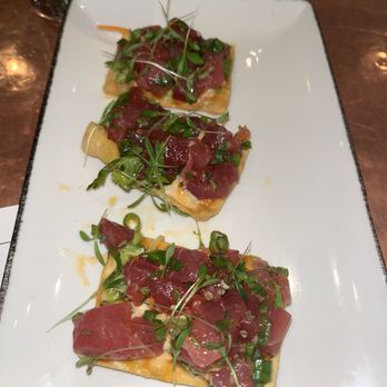 Buccan - Tuna Crisps - New American Near Me - Palm Beach, Florida