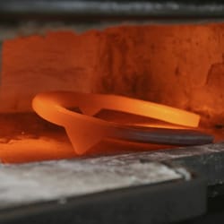 Pierre's Farrier Service - hot shoeing provided by a Swan Forge