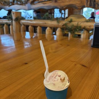 Woodland Sweets - kids scoop of cherry cheesecake ice cream - Ice Cream & Frozen Yogurt Near Me - Traverse City, Michigan Woodland Sweets - kids scoop of cherry cheesecake ice cream - Ice Cream & Frozen Yogurt Near Me - Traverse City, Michigan