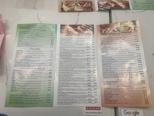 Menu photo 1 Andiamo Pizza New York, NY Menu photo 1 Andiamo Pizza New York, NY