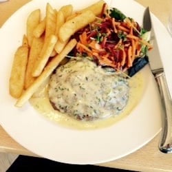 The Wharf Tavern - 200g rump steak with a creamy garlic sauce $14.90