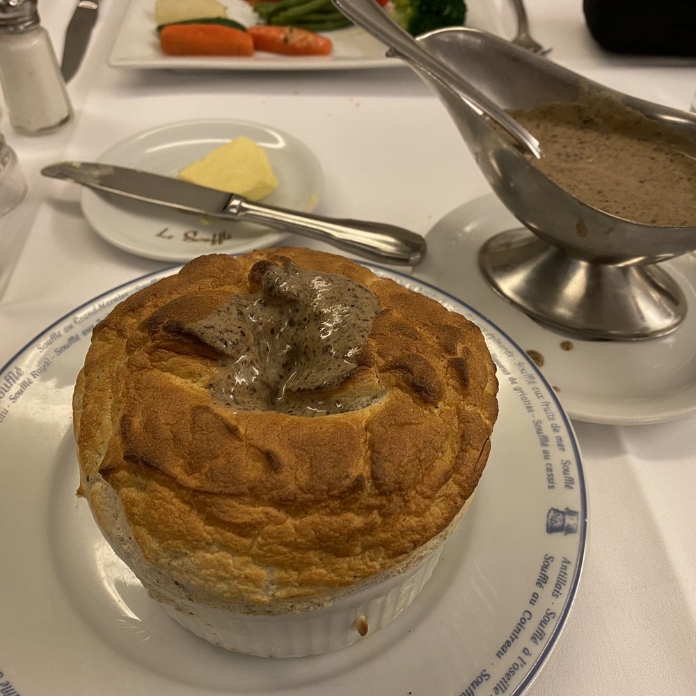 Le Soufflé - Seasonal Mushroom Soufflé - French Near Me - Paris, 75