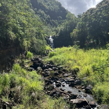 Toa Luau - Waimea Valley waterfall - Cultural Center Near Me - Haleiwa, Hawaii