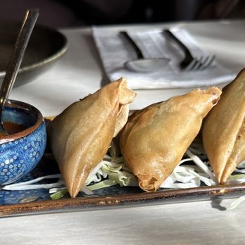 Aung Burma - Vegetarian Samosas - Burmese Near Me - Concord, California