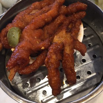 Seafood Cove 2 - Chicken feet are skin over bones slow cooked in a sauce - Dim Sum Near Me - Westminster, California Seafood Cove 2 - Chicken feet are skin over bones slow cooked in a sauce - Dim Sum Near Me - Westminster, California