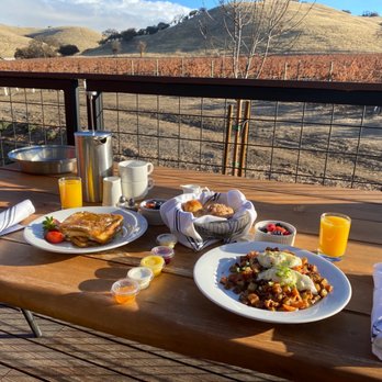 Cass Winery - Continental Sweet & Savory Breakfast - Wineries Near Me - Paso Robles, California