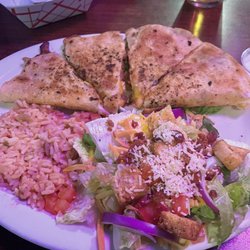 Coyote's Sports Cafe - Blackened chicken quesadilla