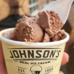 Johnson's Real Ice Cream- New Albany - Chocolate peanut butter! Lots of pb!