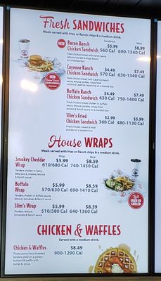 Menu photo 6 Slim Chickens Tulsa, OK