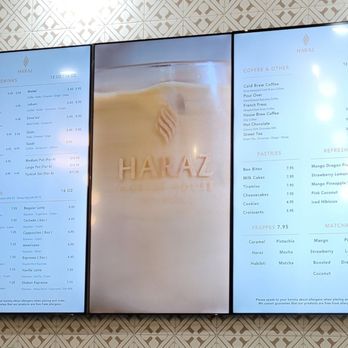 Haraz Coffee House - Menu - Coffee & Tea Near Me - Wesley Chapel, Florida