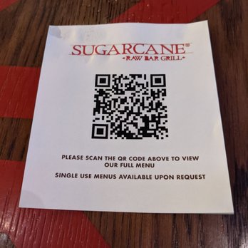 Sugarcane - Menu card - Cocktail Bars Near Me - Las Vegas, Nevada Sugarcane - Menu card - Cocktail Bars Near Me - Las Vegas, Nevada