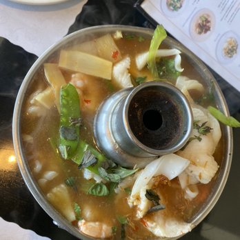Ginger Cafe - Tamarind Seafood Hot Pot - Asian Fusion Near Me - Gilroy, California
