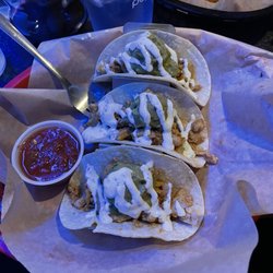 Twisted Timber Tavern - Chicken tacos my wife took one bite and said they tasted horrible and not fresh