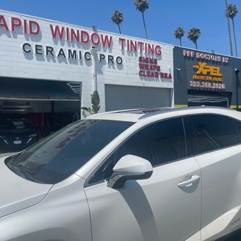 Rapid Window Tinting - LEXUS with XPEL XR Black 15% on side windows. - Home Window Tinting Near Me - Los Angeles, California Rapid Window Tinting - LEXUS with XPEL XR Black 15% on side windows. - Home Window Tinting Near Me - Los Angeles, California