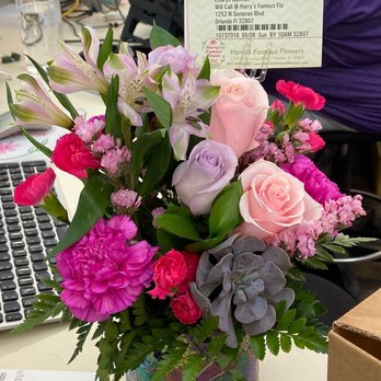 Harry’s Famous Flowers - What i received the day of. - Florists Near Me - Orlando, Florida