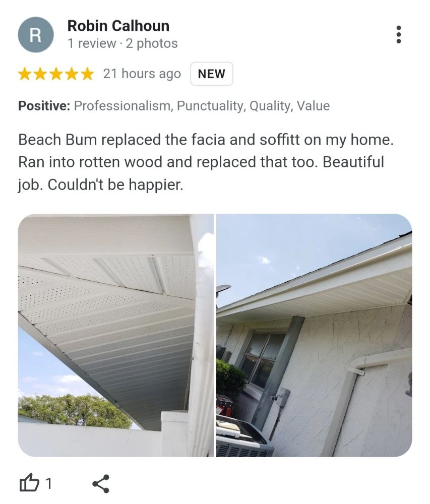 Slide of Beach Bum Construction