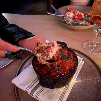 LÝRA - Cast Iron Moussaka - Greek Near Me - Chicago, Illinois
