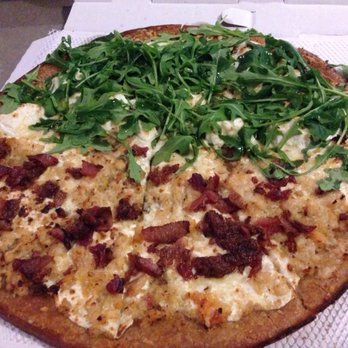 La Pizza Via - Gluten Free Crust here never disappoints got my two favorites in one Bianca arugula and their Clam bacon specialty . Best birthday treat - Pizza Near Me - Fox River Grove, Illinois La Pizza Via - Gluten Free Crust here never disappoints got my two favorites in one Bianca arugula and their Clam bacon specialty . Best birthday treat - Pizza Near Me - Fox River Grove, Illinois