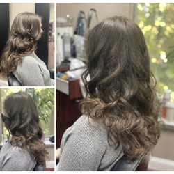 Layered hair cut